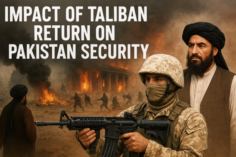 Impact of Taliban Return on Pakistan Security & Policy