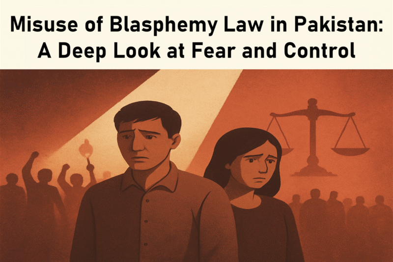 Misuse of Blasphemy Law in Pakistan: A Deep Look at Fear and Control