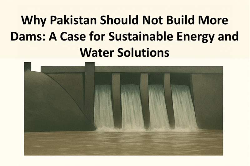 Why Pakistan Should Not Build More Dams: A Case for Sustainable Energy and Water Solutions